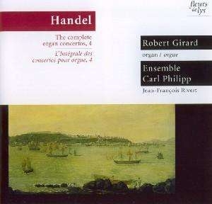 Girard Robert - Händel: Complete Organ Concertos, V i gruppen Externt_Lager / Naxoslager hos Bengans Skivbutik AB (4176771)