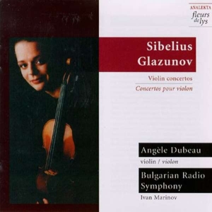 Dubeau Angèle - Sibelius, Glazunov: Violin Concerto i gruppen Externt_Lager / Naxoslager hos Bengans Skivbutik AB (4176774)
