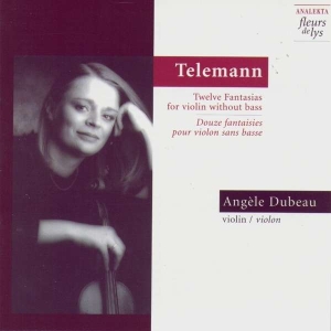 Dubeau Angèle - Telemann: Twelve Fantasias For Viol i gruppen Externt_Lager / Naxoslager hos Bengans Skivbutik AB (4176777)