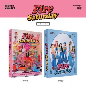 SECRET NUMBER - 3rd Single [Fire Saturday] B TYPE ver. i gruppen Minishops / K-Pop Minishops / K-Pop Övriga hos Bengans Skivbutik AB (4176855)