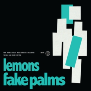 Fake Palms - Lemons (Aqua Blue & Black Swirl Vin i gruppen VINYL / Pop-Rock hos Bengans Skivbutik AB (4177064)