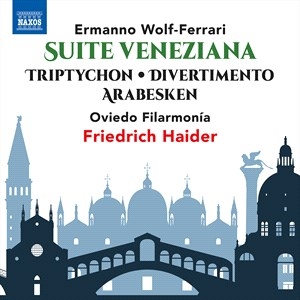 Wolf-Ferrari Ermanno - Suite Veneziana Tryptichon Divert i gruppen CD hos Bengans Skivbutik AB (4177143)