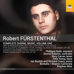 Furstenthal Robert - Complete Choral Music, Vol. 1 i gruppen Externt_Lager / Naxoslager hos Bengans Skivbutik AB (4177149)