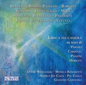 Various - Lirica Da Camera Su Testi Di Pascol i gruppen CD / Toppsäljare hos Bengans Skivbutik AB (4177152)