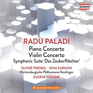 Paladi Radu - Piano Concerto Violin Concerto Sy i gruppen Externt_Lager / Naxoslager hos Bengans Skivbutik AB (4177157)