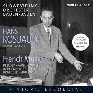Various - Hans Rosbaud Conducts French Music i gruppen Externt_Lager / Naxoslager hos Bengans Skivbutik AB (4177174)