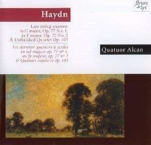 Quatuor Alcan - Haydn: Late String Quartets i gruppen Externt_Lager / Naxoslager hos Bengans Skivbutik AB (4177427)