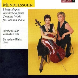 Dolin Elizabeth Blaha Bernadene - Mendelssohn: Complete Works For Cel i gruppen Externt_Lager / Naxoslager hos Bengans Skivbutik AB (4178105)