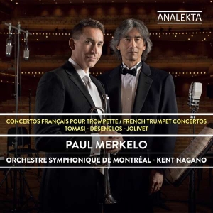 Merkelo Paul Nagano Kent - French Trumpet Concertos i gruppen Externt_Lager / Naxoslager hos Bengans Skivbutik AB (4178124)
