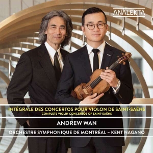 Wan Andrew Nagano Kent - Saint-Saens: Complete Violon Concer i gruppen Externt_Lager / Naxoslager hos Bengans Skivbutik AB (4178138)