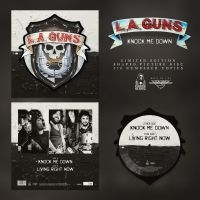 L.A. Guns - Knock Me Down (Vinyl Picture Disc S i gruppen VINYL / Hårdrock hos Bengans Skivbutik AB (4178201)