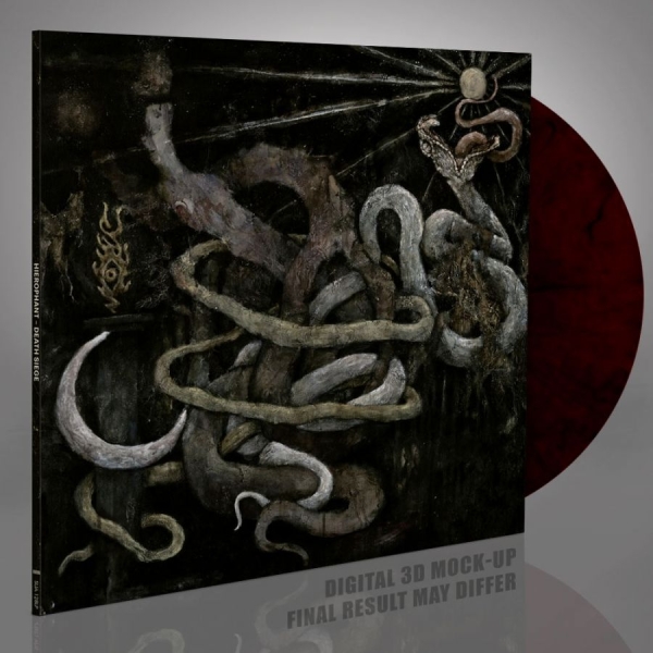 Hierophant - Death Siege (Dark Red Vinyl Lp) i gruppen VINYL / Hårdrock hos Bengans Skivbutik AB (4178638)