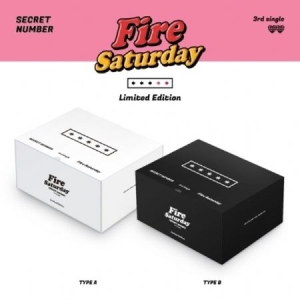 SECRET NUMBER - 3rd Single [Fire Saturday](Limited Edition) Set(2pcs) i gruppen Minishops / K-Pop Minishops / K-Pop Övriga hos Bengans Skivbutik AB (4178913)