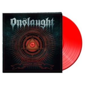 Onslaught - Generation Antichrist (Red Vinyl Lp i gruppen VINYL / Hårdrock/ Heavy metal hos Bengans Skivbutik AB (4179431)