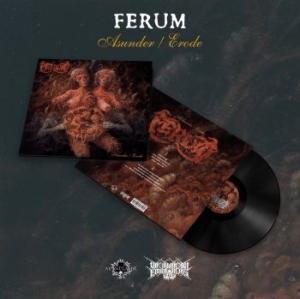 Ferum - Asunder / Erode (Black Vinyl Lp) i gruppen VINYL / Hårdrock/ Heavy metal hos Bengans Skivbutik AB (4179446)
