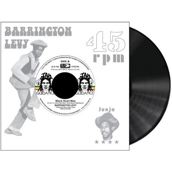 Levy Barrington / Roots Radics - Black Heart Man i gruppen VINYL / Reggae hos Bengans Skivbutik AB (4179494)