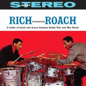 Rich Buddy / Max Roach - Rich Versus Roach i gruppen VINYL / Jazz/Blues hos Bengans Skivbutik AB (4179759)