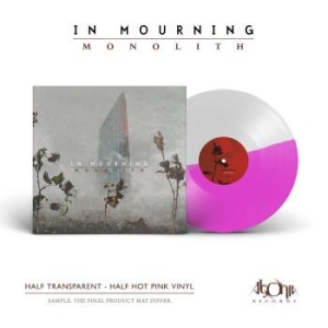 In Mourning - Monolith (Half-Clear/Half-Pink Viny i gruppen VINYL / Hårdrock/ Heavy metal hos Bengans Skivbutik AB (4180088)