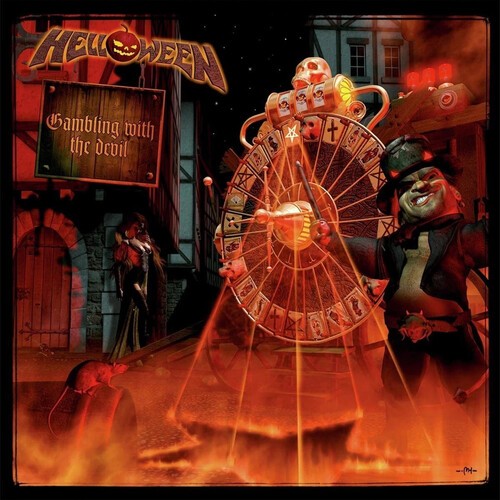 Helloween - Gambling With The Devil (Red/White i gruppen VINYL / Hårdrock/ Heavy metal hos Bengans Skivbutik AB (4180196)