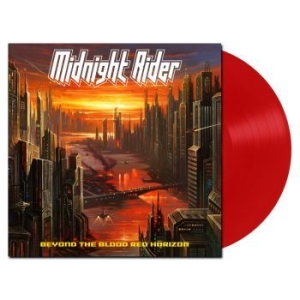 Midnight Rider - Beyond The Blood Red Horizon (Red V i gruppen VINYL / Hårdrock/ Heavy metal hos Bengans Skivbutik AB (4180354)