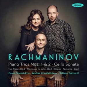 Rachmaninov Sergei - Piano Trio No.1 & 2 Cello Sonata i gruppen Externt_Lager / Naxoslager hos Bengans Skivbutik AB (4180418)