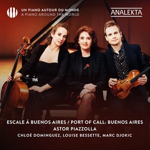 Piazzolla Astor - Port Of Call - Buenos Aires i gruppen Externt_Lager / Naxoslager hos Bengans Skivbutik AB (4180631)