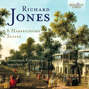 Jones Richard - 6 Harpsichord Suites i gruppen Externt_Lager / Naxoslager hos Bengans Skivbutik AB (4180643)