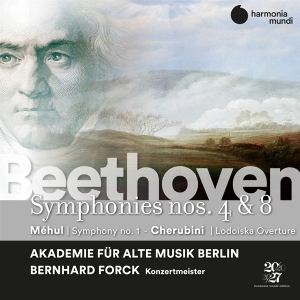 Akademie Fur Alte Musik Berlin / Bernhar - Beethoven Symphonies Nos. 4 & 8 i gruppen CD / Klassiskt,Övrigt hos Bengans Skivbutik AB (4180975)