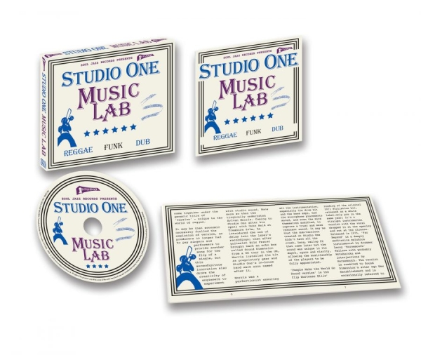 Soul Jazz Records Presents - Studio One Music Lab i gruppen CD / Toppsäljare hos Bengans Skivbutik AB (4181380)