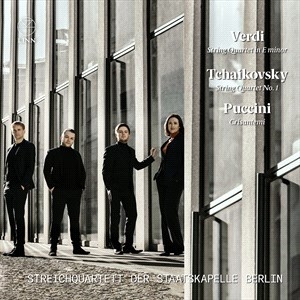 Puccini Giacomo Tchaikovsky Pyot - Verdi: String Quartet In E Minor T i gruppen Externt_Lager / Naxoslager hos Bengans Skivbutik AB (4181465)