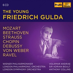 Various - The Young Friedrich Gulda (6Cd) i gruppen Externt_Lager / Naxoslager hos Bengans Skivbutik AB (4181591)
