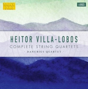 Villa-Lobos Heitor - Complete String Quartets (6Cd) i gruppen Externt_Lager / Naxoslager hos Bengans Skivbutik AB (4181665)