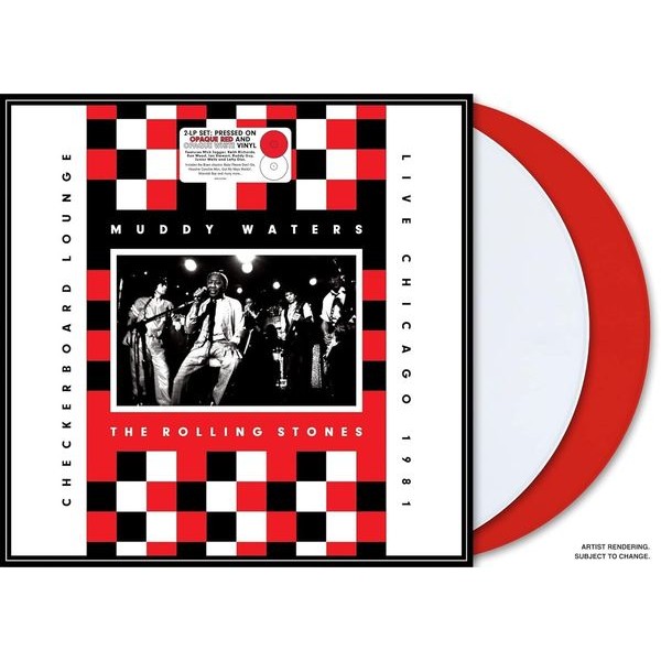 The Rolling Stones Muddy Waters - Live At The Checkerboard Lounge (2L i gruppen VINYL / Jazz hos Bengans Skivbutik AB (4182219)