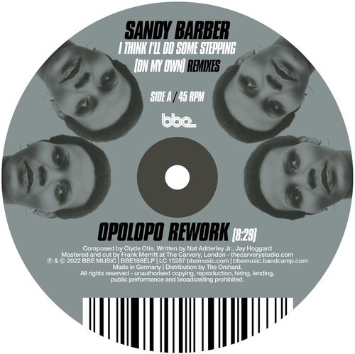 Barber Sandy - I Think I'll Do Some Stepping (On M i gruppen VINYL / Hip Hop hos Bengans Skivbutik AB (4182244)