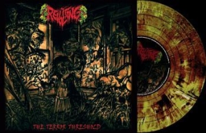 Revolting - Terror Threshold (Dark Hell Marbele i gruppen VINYL / Hårdrock/ Heavy metal hos Bengans Skivbutik AB (4182862)