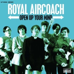 Royal Aircoach - Open Up Your Mind (Sky Blue Vinyl) i gruppen VINYL / Rock hos Bengans Skivbutik AB (4182902)
