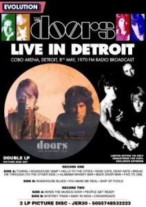 Doors The - Live In Detroit (2 Lp Picture Disc i gruppen VINYL / Pop hos Bengans Skivbutik AB (4183040)