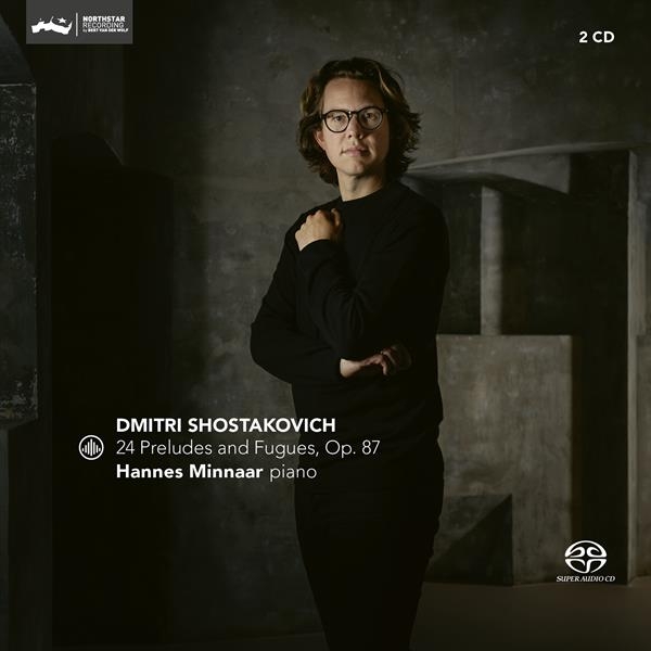Hannes Minnaar - Dmitri Shostakovich: 24 Preludes & Fugues, Op. 87 i gruppen CD / Klassiskt hos Bengans Skivbutik AB (4183074)