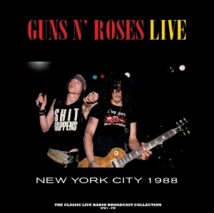 Guns N' Roses - Live In New York City, 1988 (Marble i gruppen VINYL / Hårdrock hos Bengans Skivbutik AB (4183143)