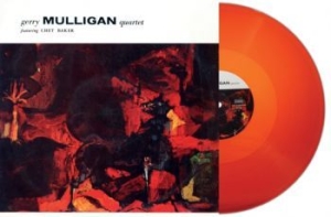 Mulligan Gerry Quartet - Featuring Chet Baker (Red) i gruppen VINYL / Jazz/Blues hos Bengans Skivbutik AB (4183164)