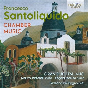 Santoliquido Ornella Puliti - Chamber Music i gruppen Externt_Lager / Naxoslager hos Bengans Skivbutik AB (4183289)