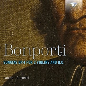 Bonporti Francesco Antonio - Sonatas For 2 Violins & Basso Conti i gruppen Externt_Lager / Naxoslager hos Bengans Skivbutik AB (4183292)
