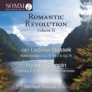 Chopin Frederic Dussek Jan Ladis - Chopin & Dussek: Romantic Revolutio i gruppen Externt_Lager / Naxoslager hos Bengans Skivbutik AB (4183316)