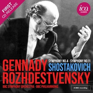 Shostakovich Dmitri - Symphonies Nos. 4 & 11 i gruppen Externt_Lager / Naxoslager hos Bengans Skivbutik AB (4183333)