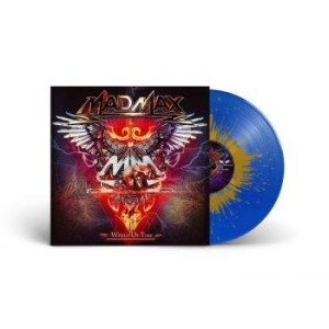 Mad Max - Wings Of Time (Blue/Gold Vinyl Lp) i gruppen VINYL / Hårdrock/ Heavy metal hos Bengans Skivbutik AB (4185317)