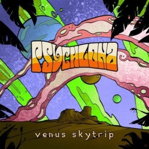 Psychlona - Venus Skytrip (Purple Marbled Vinyl i gruppen VINYL / Hårdrock/ Heavy metal hos Bengans Skivbutik AB (4186013)