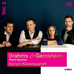 Mariani Klavierquartett - Brahms & Gernsheim: Piano Quartets Vol.2 i gruppen CD / Klassiskt,Övrigt hos Bengans Skivbutik AB (4186517)