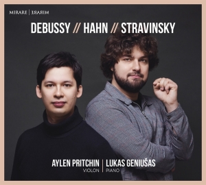 Pritchin Aylen | Lukas GeniuÅ¡as - Debussy | Hahn | Stravinsky: Werke fÃ¼r V i gruppen CD / Klassiskt,Övrigt hos Bengans Skivbutik AB (4186521)