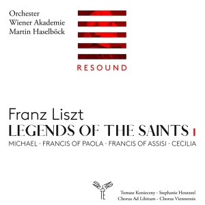 Orchester Wiener Akademie | Martin Hasel - Liszt: Heiligenlegenden Vol. I i gruppen CD / Klassiskt,Övrigt hos Bengans Skivbutik AB (4186729)