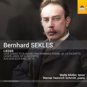 Sekles Bernhard - Lieder - Aus Dem Schi-King & Other i gruppen Externt_Lager / Naxoslager hos Bengans Skivbutik AB (4186882)